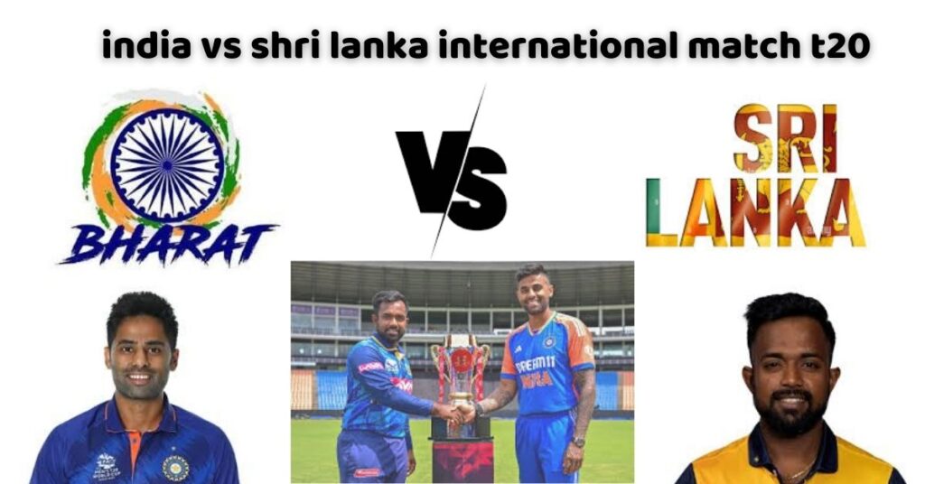 india vs shri lanka matcha